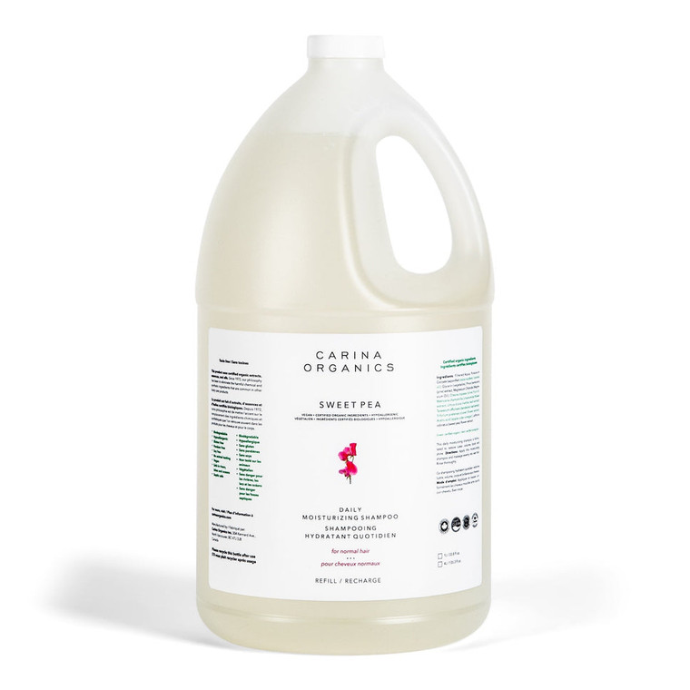 A daily moisturizing shampoo formulated with certified organic plant, vegetable, flower, and tree extracts. Helps to restore lustre, volume, body and shine.