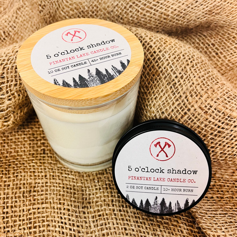 5 O'Clock Shadow Candle