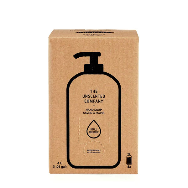 A handful of freshness. This fragrance, dye and paraben free hand soap is easy on your senses and gentle for your skin. The whole family can enjoy clean and happy hands! The design of this easy-to-store 4L Refill Box not only represents a significant reduction of plastic use, but removes 8 bottles from circulation. 




What it's made of: Aqua (Water/Eau), Sodium Laureth Sulfate, Glycerin*, Cocamidopropyl Betaine*, Sodium Chloride, Glycereth-2 Cocoate*, Benzyl Alcohol, Ethylhexylglycerin, Tocopherol 

Certified Leaping Bunny - Never tested on animals
Made in Canada