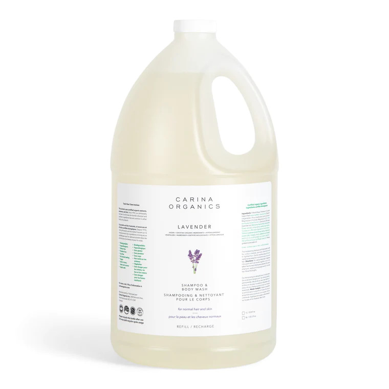 A daily moisturizing shampoo and body wash formulated with certified organic plant, vegetable, flower, and tree extracts. Helps to restore lustre, volume, body, and shine.  Safe for colour-treated, permed, bleached & highlighted hair.  Gently washes away dirt and replenishes essential nutrients.