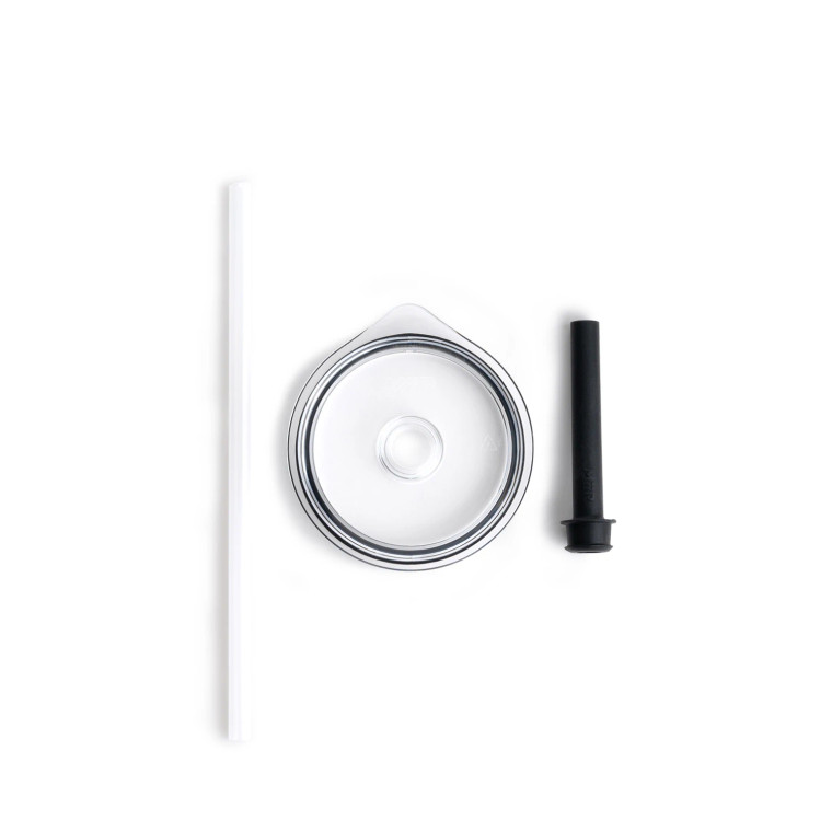 The MiiR Press-fit Straw Lid gives the gift of smooth sipping, every time. A flexible silicone straw above the lid stays quietly in place and washes easily to promote reusability. Fits most MiiR Tumblers, all Camp Cups and Lowball & Highball.

*Note the Press-fit Straw Lid is not leakproof

 Straw Trim Lengths

Camp Cups: 8oz: 2.9in/73mm, 12oz: 3.91in/99mm, 16oz: 4.9in/124mm, 20oz: 5.92in/150mm
Tumblers: 12oz: 5.87in/149mm, 16oz: 6.57in/167mm, 20oz: 7.6in/193mm  24oz: Do Not Trim
Highball: 5.08in/129mm
Lowball: 3.82in/97mm