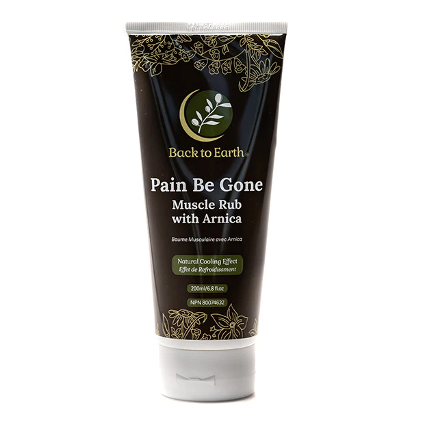 Feel the power of our Award-Winning Pain Be Gone Muscle Rub as it digs deep into muscles with an icy-hot combination of 100% pure essential oils. Apply to chest, neck, and temples, massage onto the bottoms of your feet, calves, and thighs, or use for an invigorating body massage.