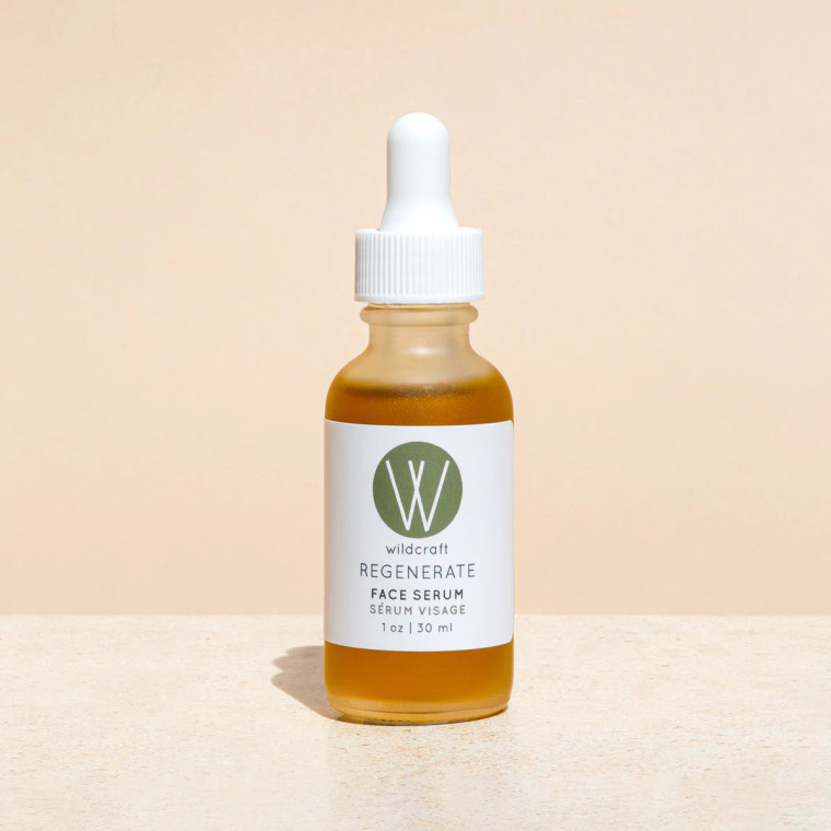Regenerate Face Serum is moisturizing oil rich in all the antioxidants, vitamins, and minerals your skin craves. Best for dry and dehydrated or mature skin.

A youthful glow awaits. This concentrated, restorative formula glides on and absorbs quickly to deeply nourish dry complexions. Carefully selected ingredients—like seabuckthorn, palmarosa, and carrot root—help restore the skin’s moisture balance, increase firmness, soften fine lines, and encourage regeneration for natural radiance. This serum is perfect on its own or can be layered under cream or lotion for a deeper dose of hydration.

Benefits & Effects: Hydrating, Softening, Firming




Ingredients: Rice bran oil*, Jojoba oil*, Rosehip seed oil*, Hemp seed oil*, Carrot* infused Sunflower oil*
Seabuckthorn oil, Frankincense and Palmarosa* essential oils, Rosemary leaf extract

*organic

Vegan
97% organic
Certified cruelty-free

Size: 1oz | 30ml