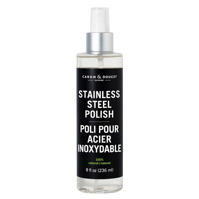 100% Plant-Based Stainless Steel Polish that is easy to use, effective and non toxic. Specially formulated to restore the original sheen to stainless steel and chrome kitchen appliances.