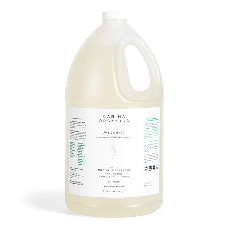 A daily moisturizing shampoo formulated with certified organic plant, vegetable, flower, and tree extracts. Helps to restore lustre, volume, body, and shine.