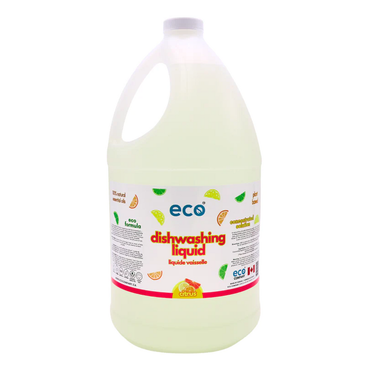 A natural Eco-Friendly Dishwashing Liquid. Crafted with a biodegradable grease cutting formula that works well on dishes, pots, pans and cutlery while remaining gentle on hands and skin. Made for the consumer who is looking for a dishwashing liquid that is eco-conscious and also highly effective and safe.