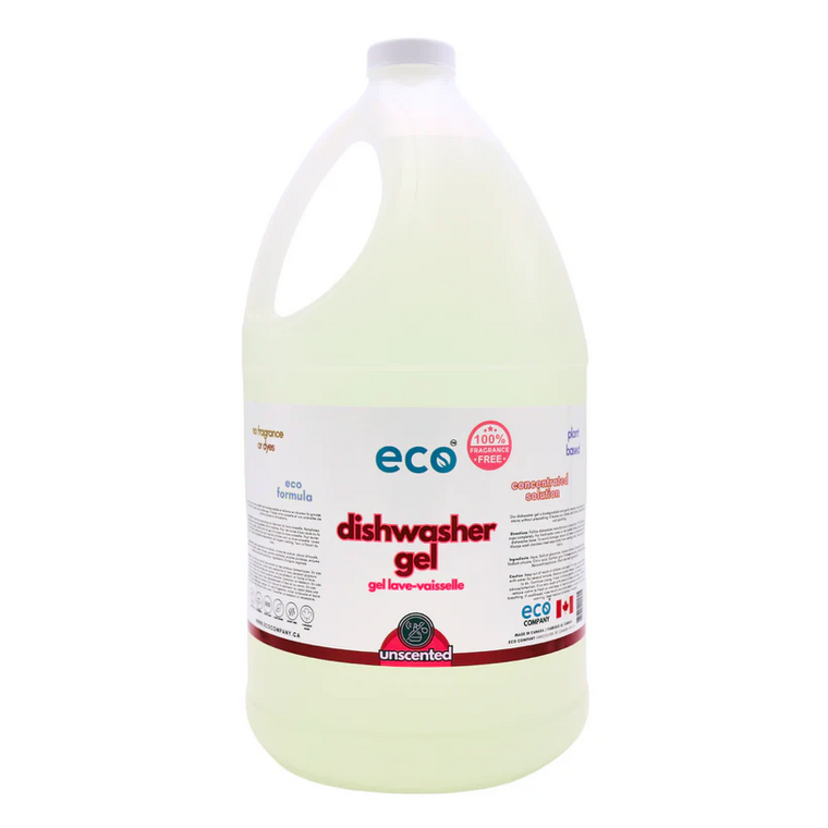 Our dishwasher gel is biodegradable and gently removes tough grease and stains without prewashing. It leaves your dishes and kitchen utensils clean and sparkling.
