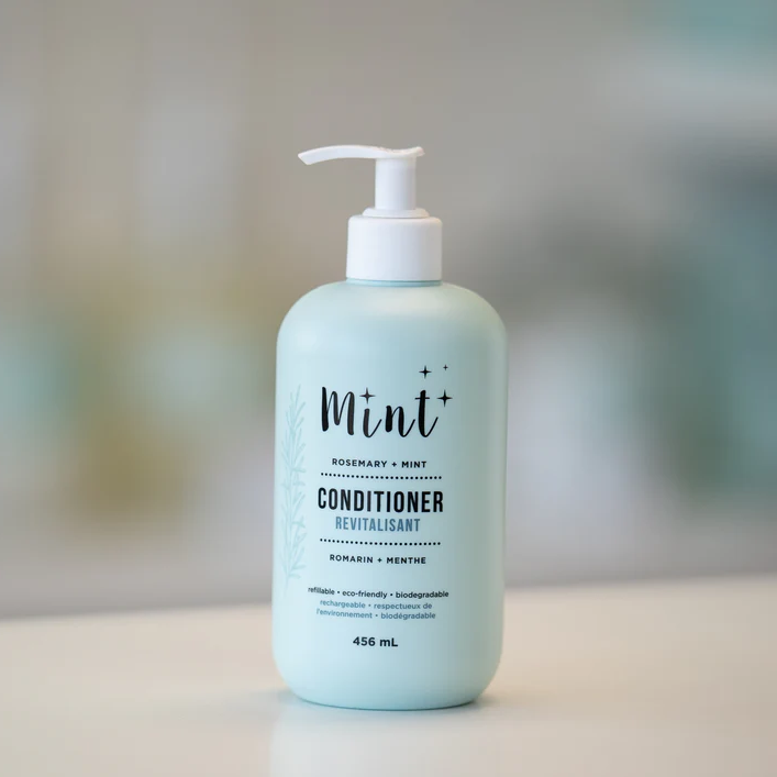 Our Rosemary Mint Conditioner is infused with energizing peppermint and invigorating rosemary, providing conditioning, protection, and stimulating growth for your hair. Enhanced with Panthenol, Vitamin E, and jojoba oil, your locks will feel nourished and hydrated. Ideal for normal hair types, this conditioner completes your hair care routine, leaving you with luscious, healthy-looking hair.