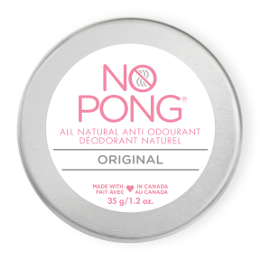 No Pong Original is an extremely effective, bicarb-based, all-natural deodorant. Citrus scent with a hint of vanilla that keeps you smelling great all day!
Keeps you fresh for up to 12 hours, and is completely aluminium, triclosan, and paraben free