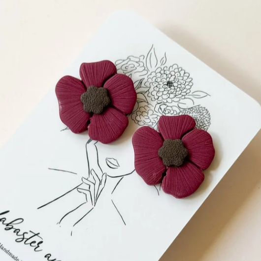 Maroon Poppy